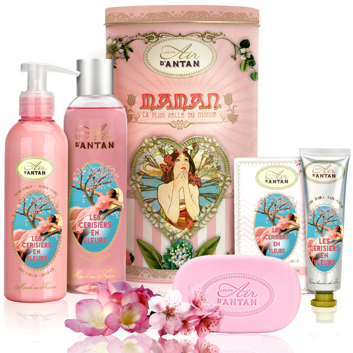 Special Mum Gift Set with 4 products - Cherry Blossom