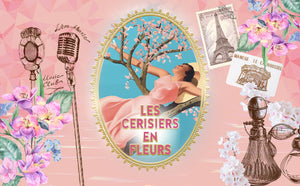 2 soaps set Les Cerisiers en Fleurs
